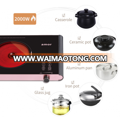 2019 new design Infrared cooktop with Voice function